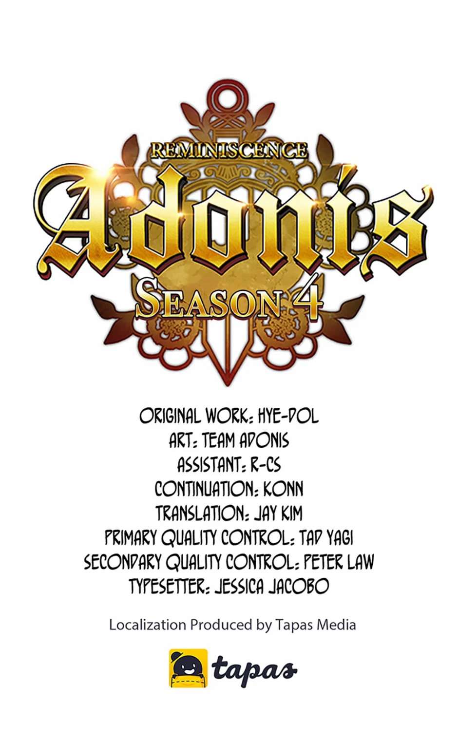 Reminiscence Adonis Chapter 148 page 58 - 