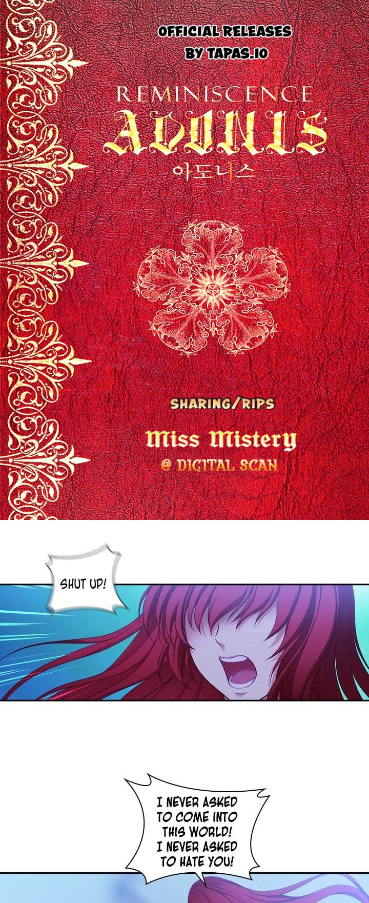 Reminiscence Adonis Chapter 15 page 1 - 
