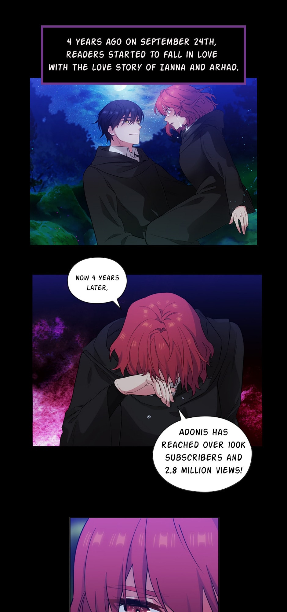 Reminiscence Adonis Chapter 150.5 page 1 - 