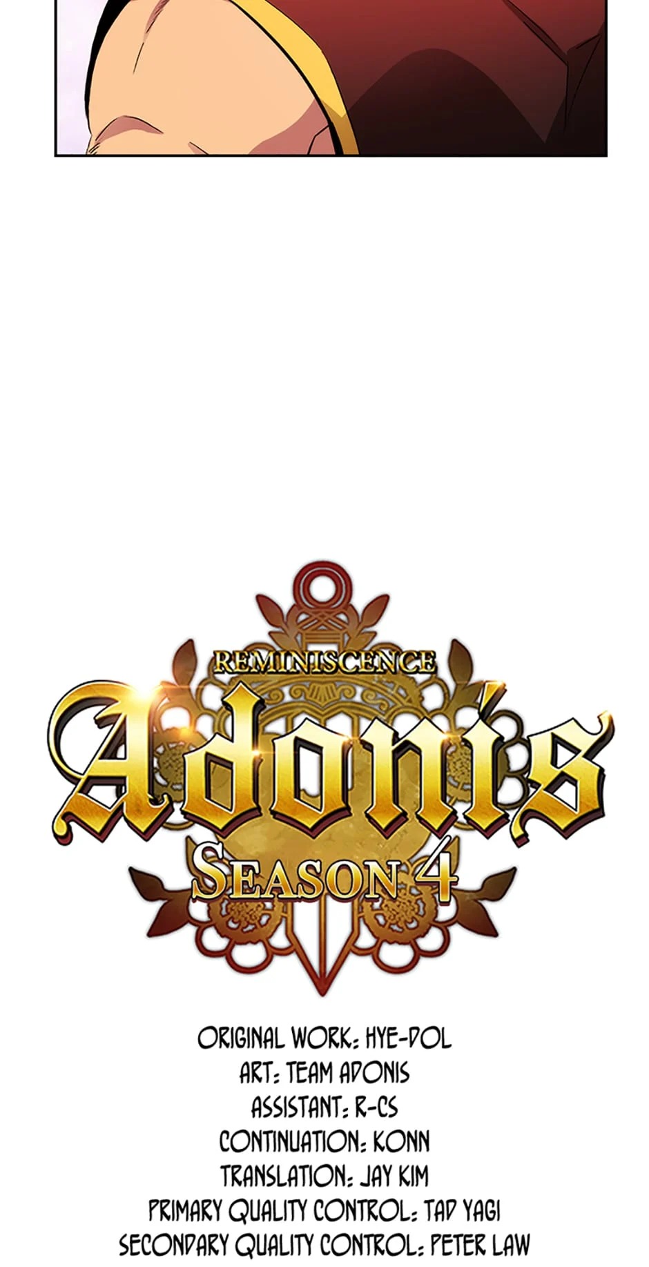 Reminiscence Adonis Chapter 153 page 4 - 