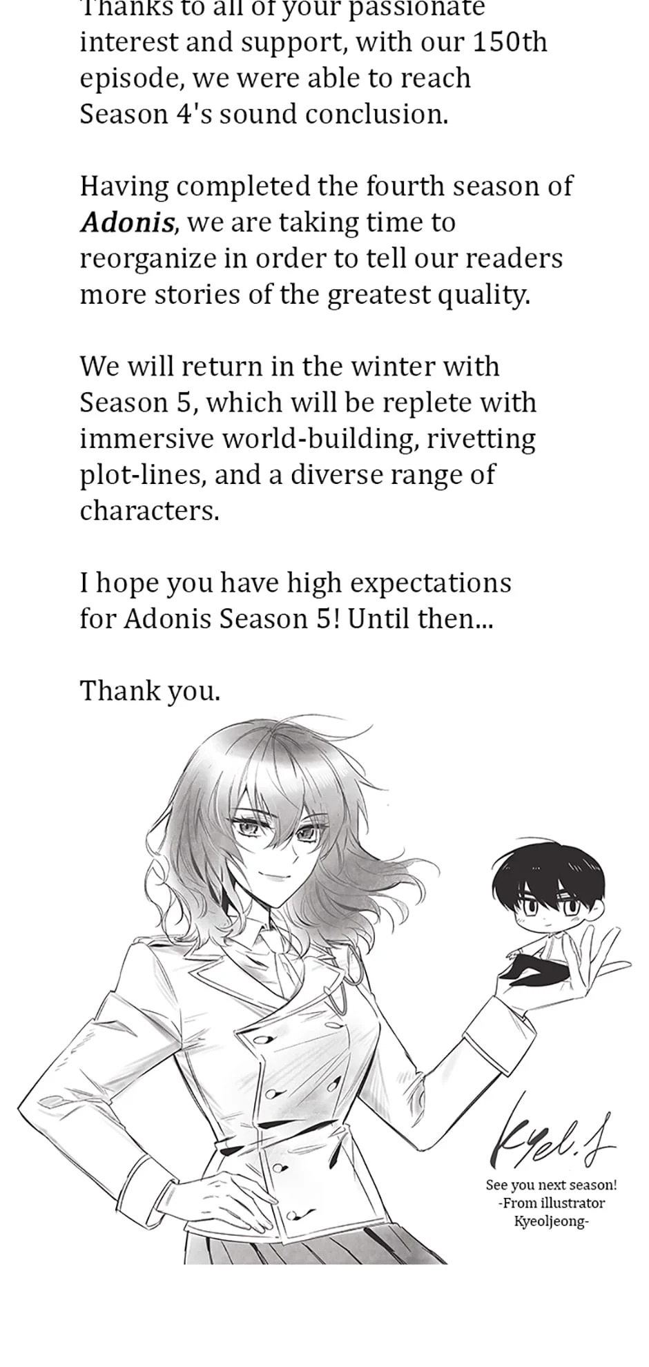 Reminiscence Adonis Chapter 153 page 56 - 
