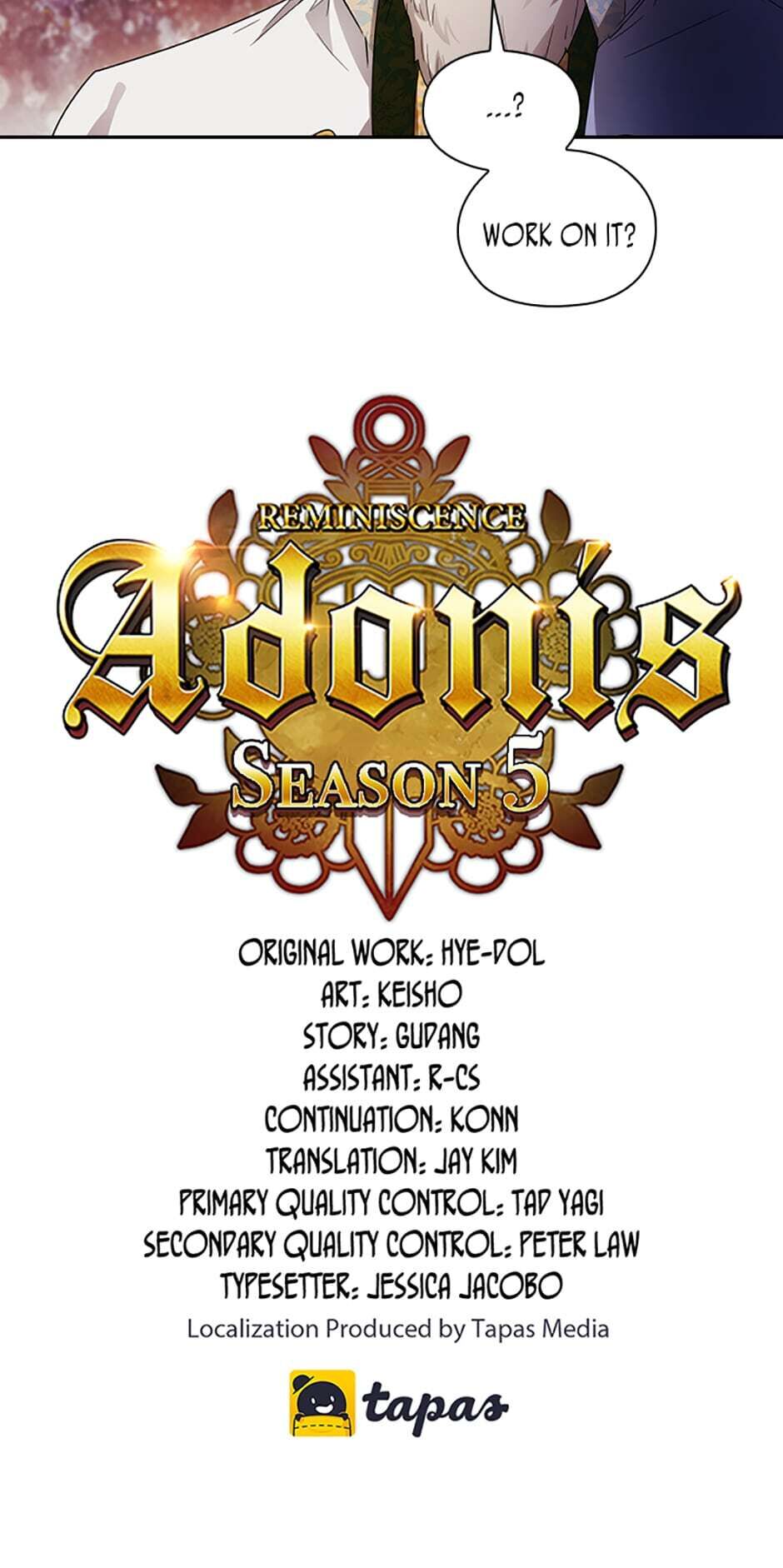 Reminiscence Adonis Chapter 166 page 56 - 