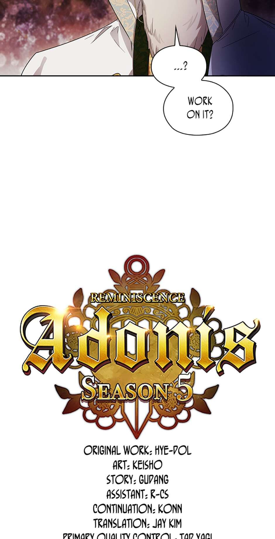 Reminiscence Adonis Chapter 167 page 4 - 