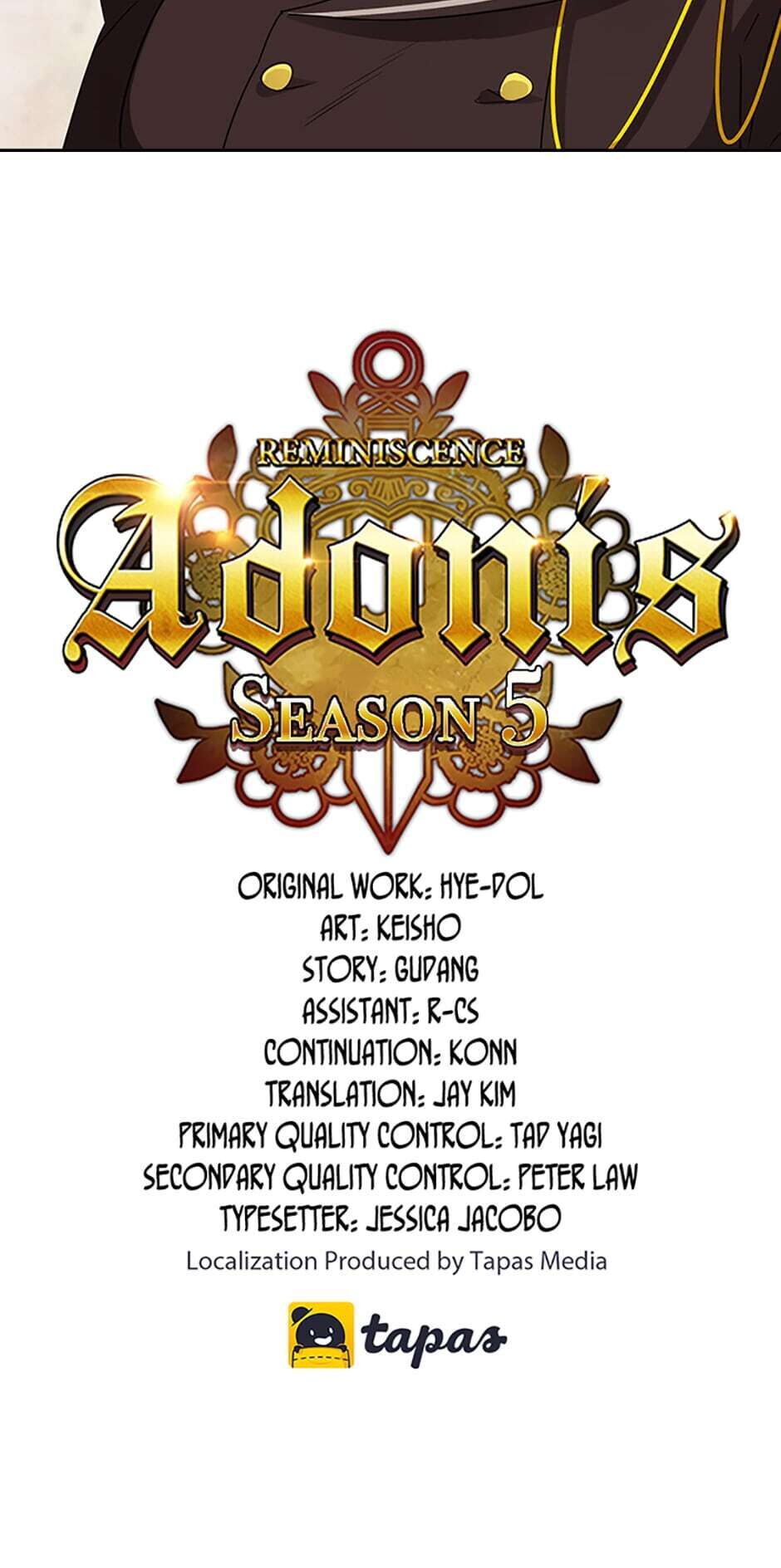 Reminiscence Adonis Chapter 167 page 56 - 
