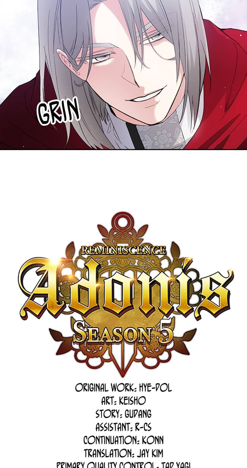 Reminiscence Adonis Chapter 168 page 4 - 