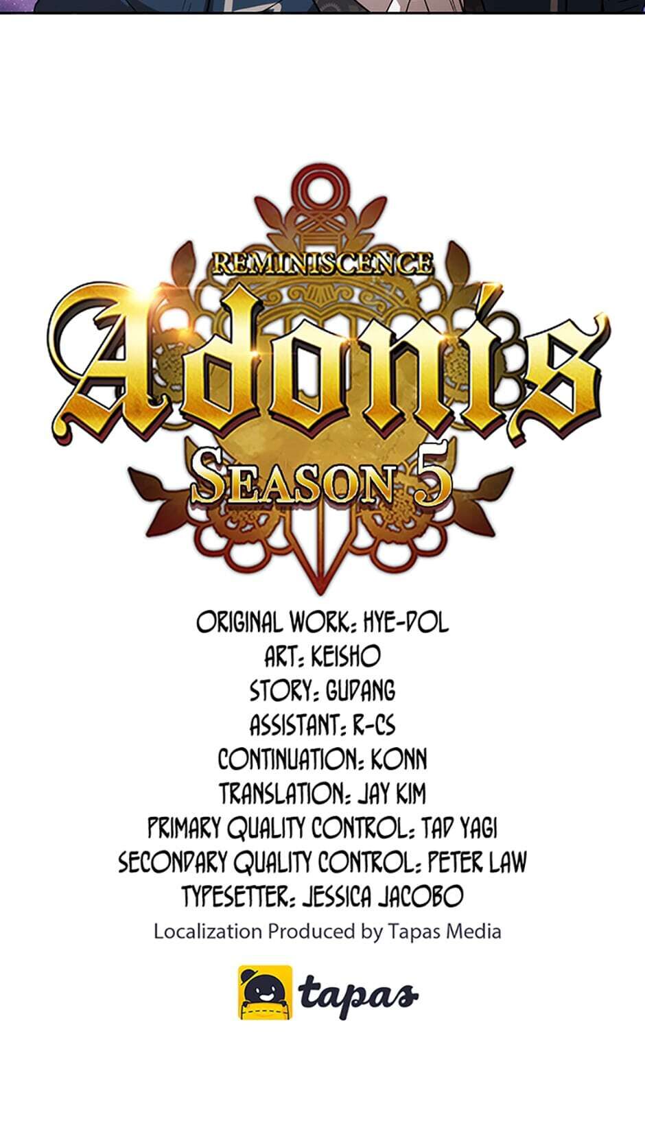Reminiscence Adonis Chapter 170 page 56 - 