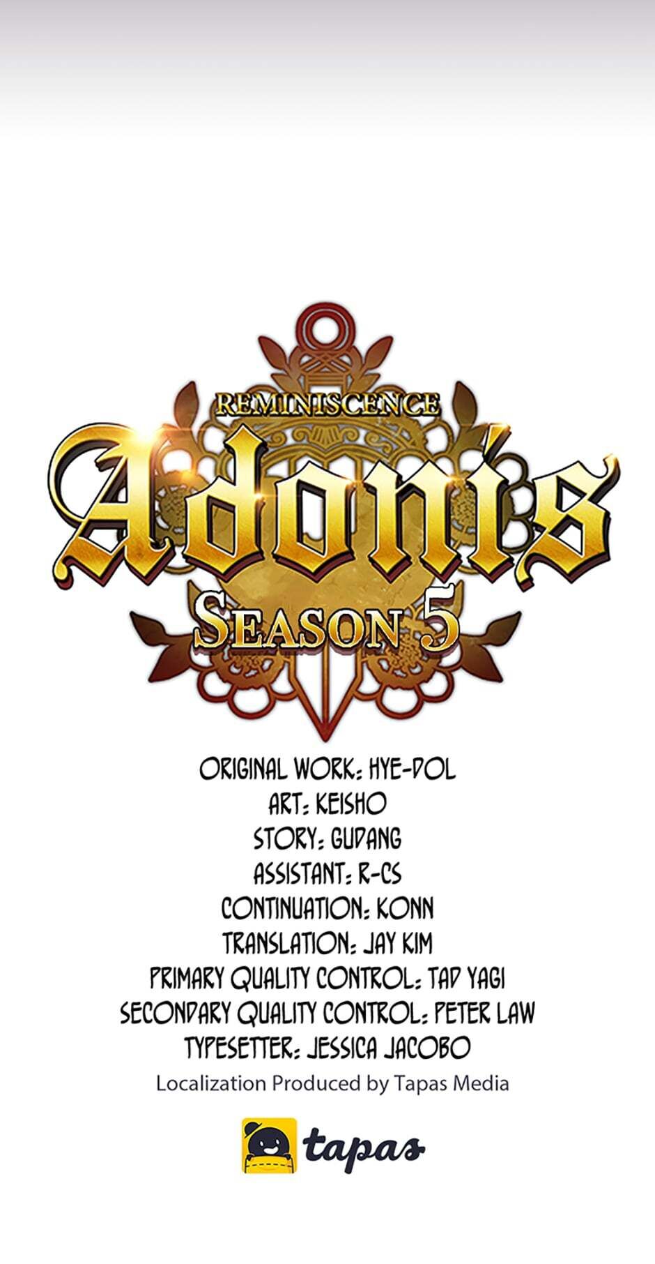 Reminiscence Adonis Chapter 171 page 59 - 