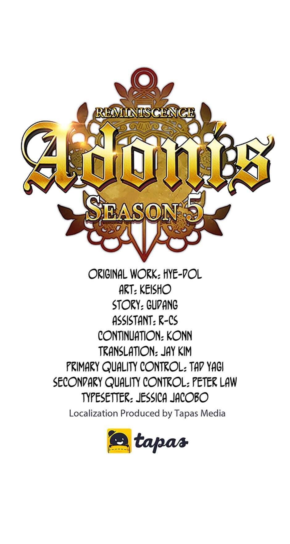 Reminiscence Adonis Chapter 182 page 61 - 