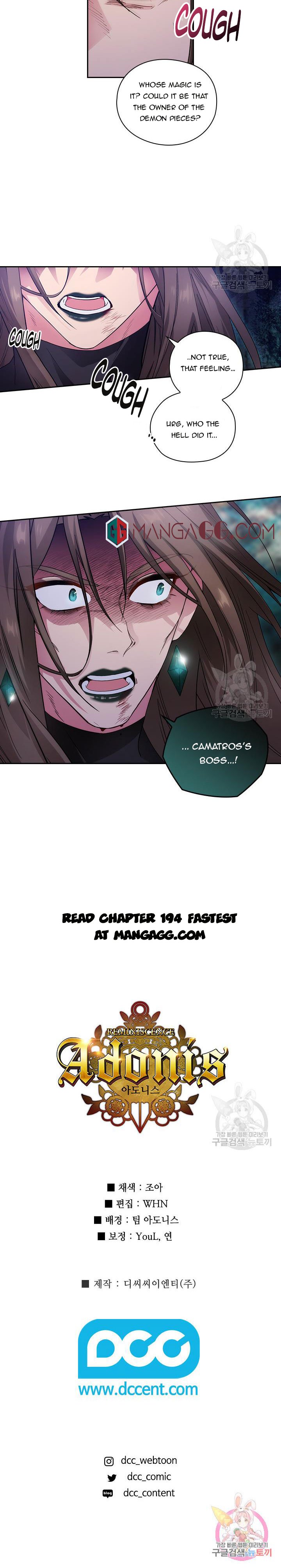 Reminiscence Adonis Chapter 193 page 22 - 