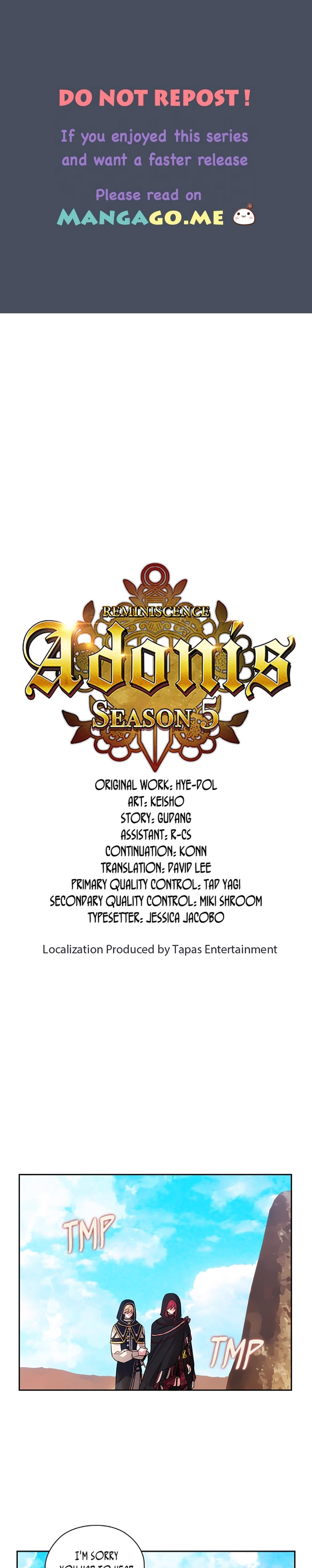 Reminiscence Adonis Chapter 204 page 1 - 