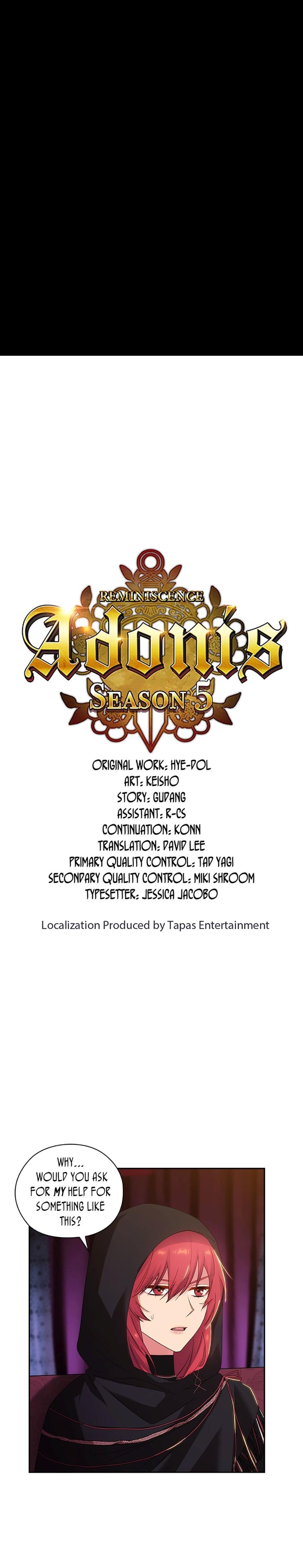 Reminiscence Adonis Chapter 207 page 1 - 