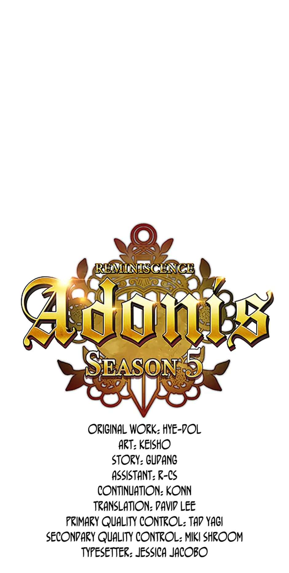 Reminiscence Adonis Chapter 219 page 1 - 