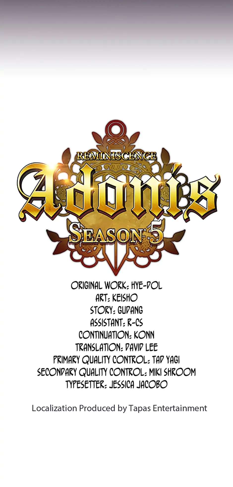 Reminiscence Adonis Chapter 220 page 56 - 