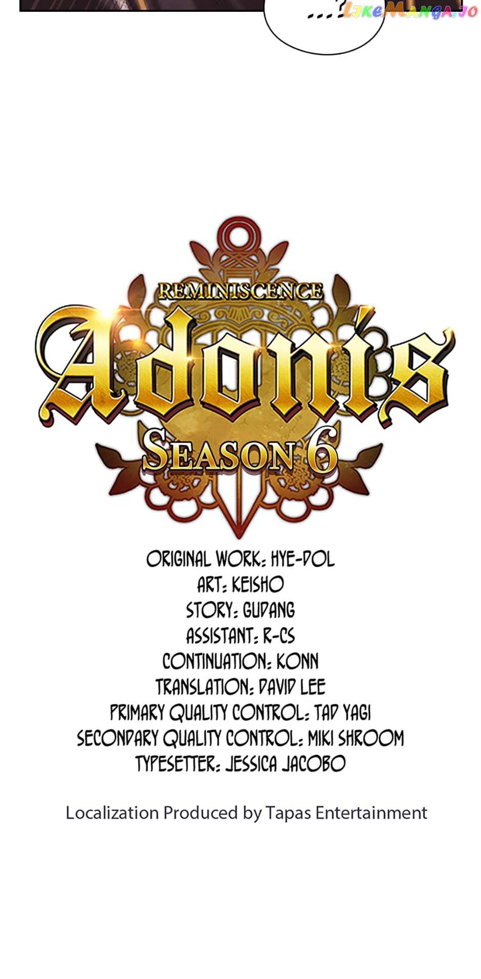 Reminiscence Adonis Chapter 241 page 62 - 
