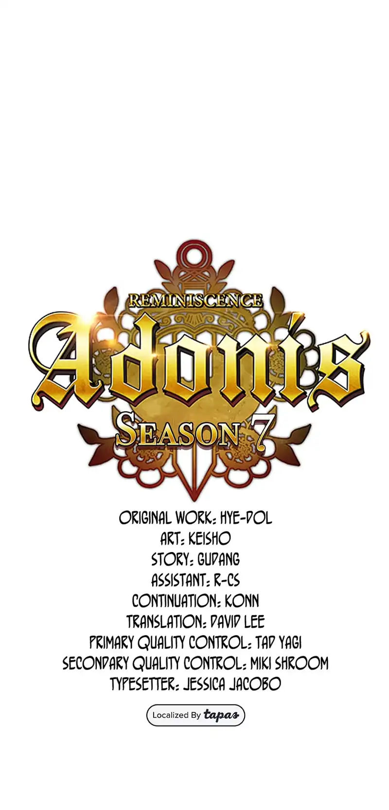 Reminiscence Adonis Chapter 252 page 1 - 