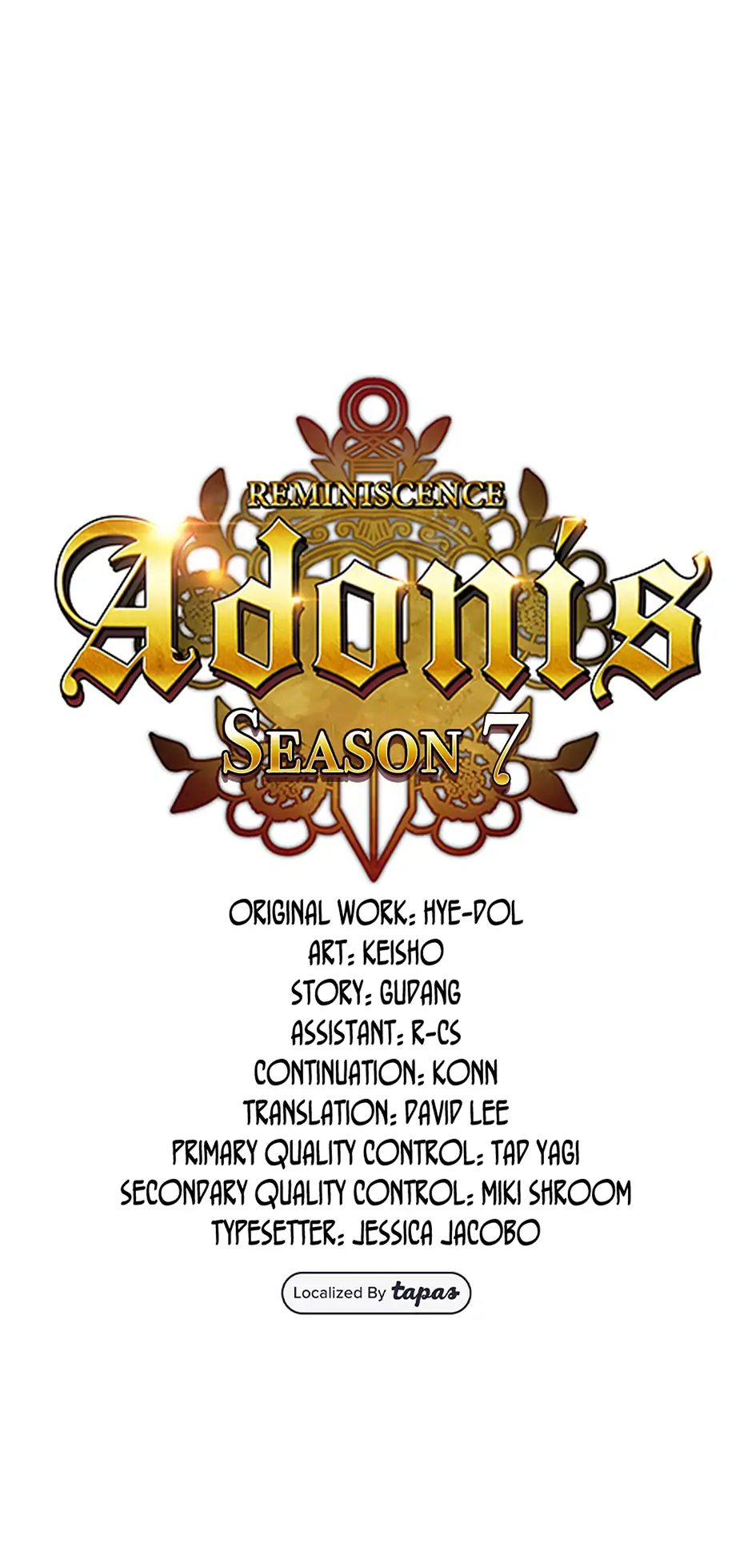 Reminiscence Adonis Chapter 274 page 2 - 