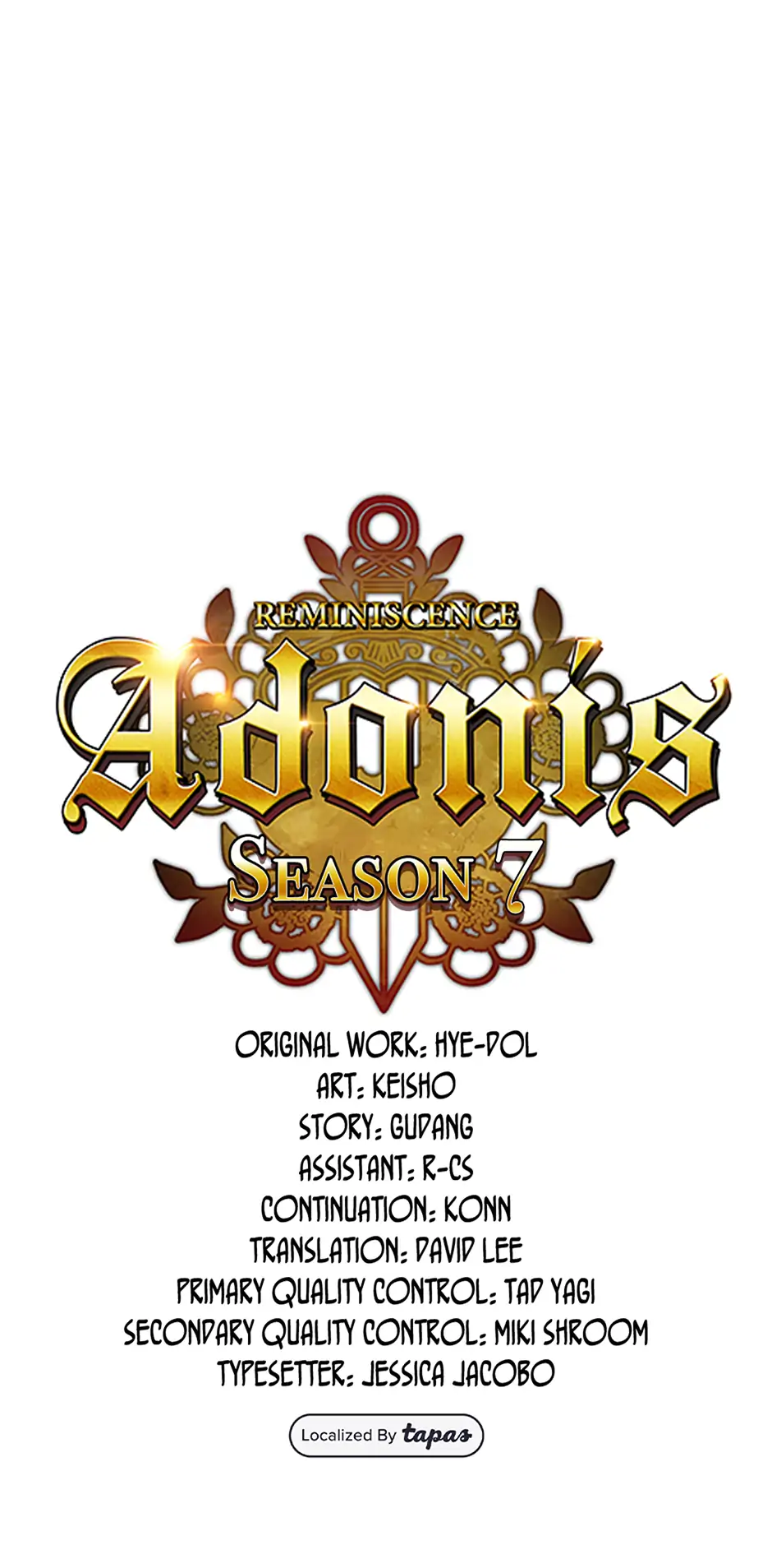 Reminiscence Adonis Chapter 275 page 1 - 