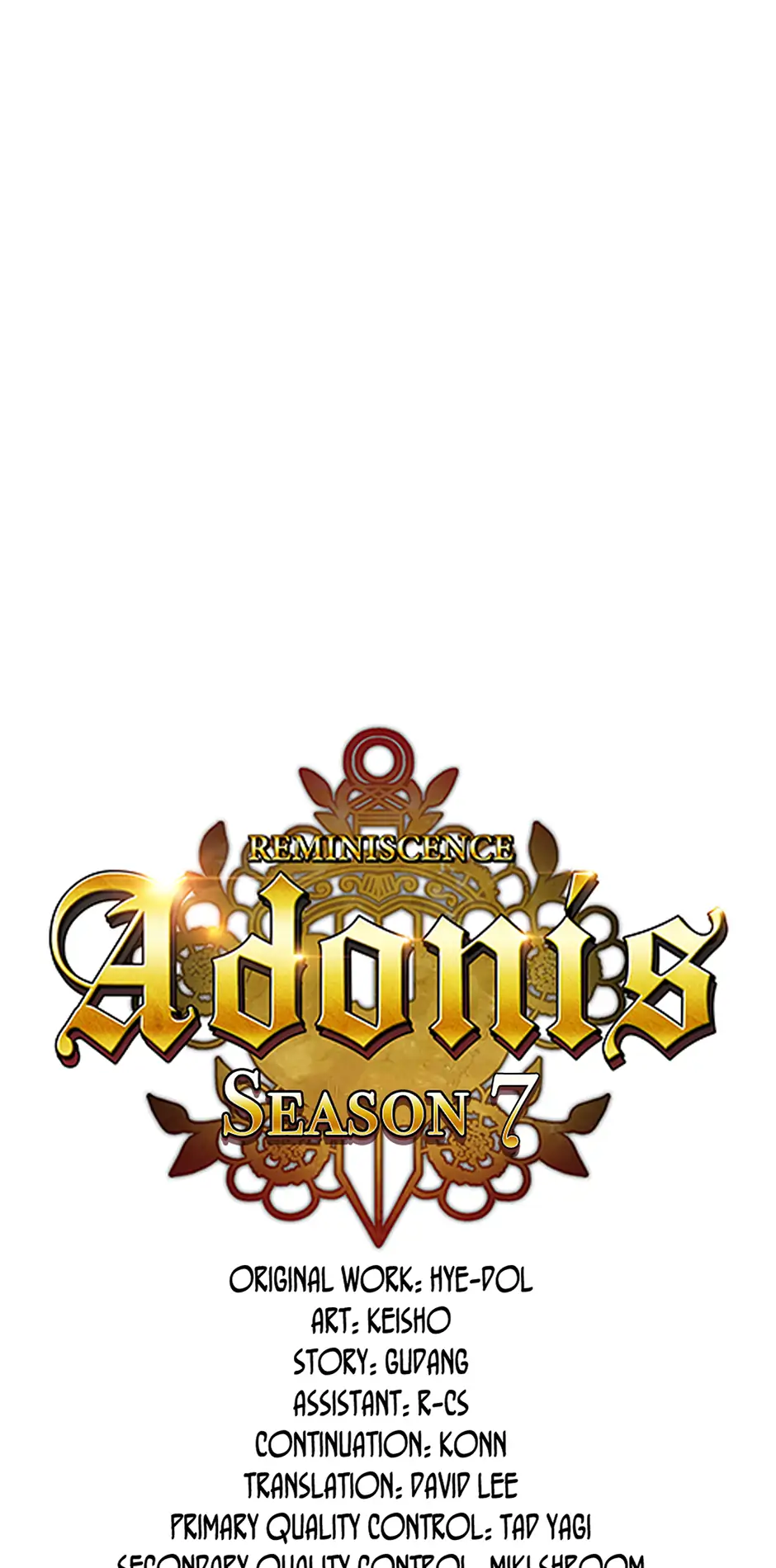 Reminiscence Adonis Chapter 280 page 9 - 
