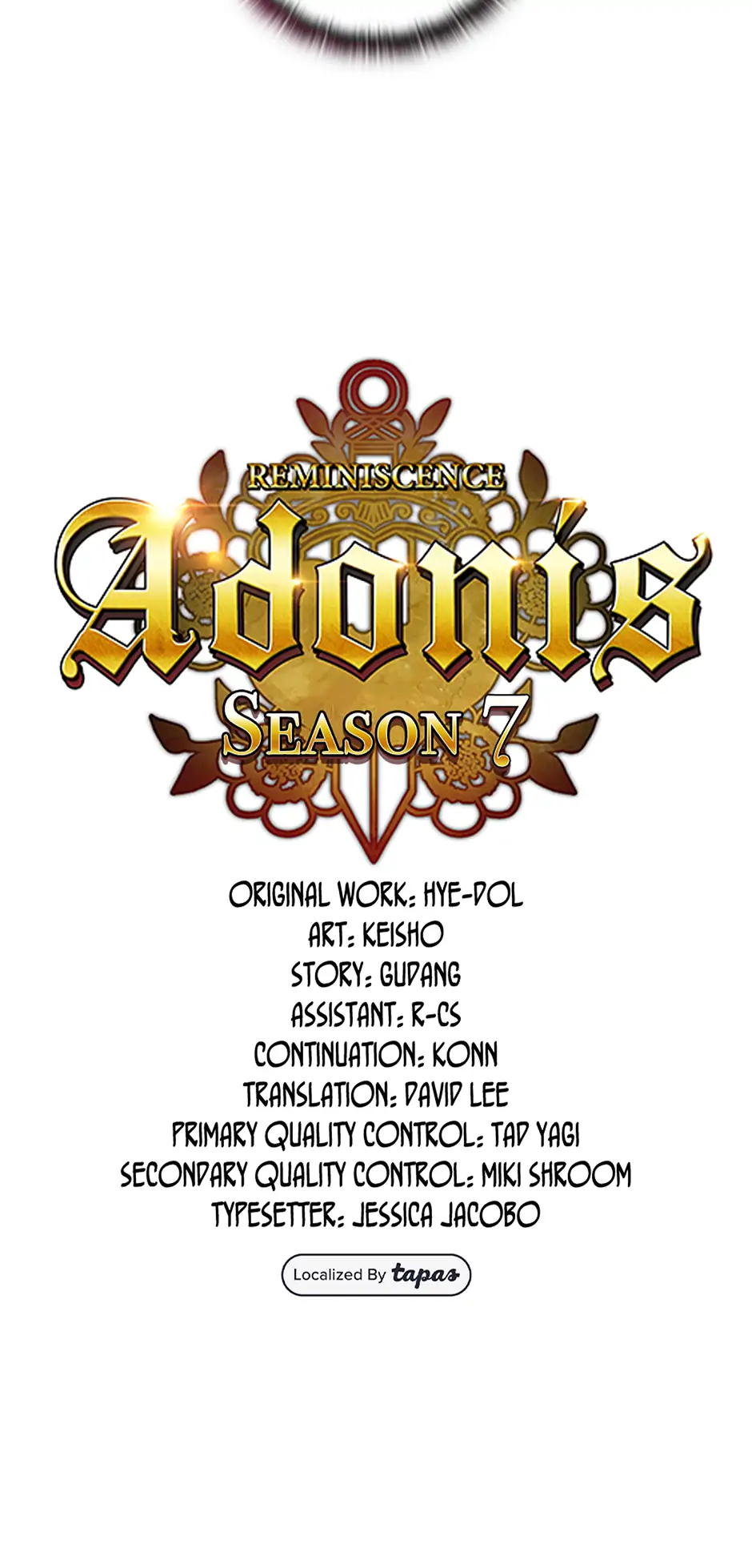 Reminiscence Adonis Chapter 284 page 17 - 