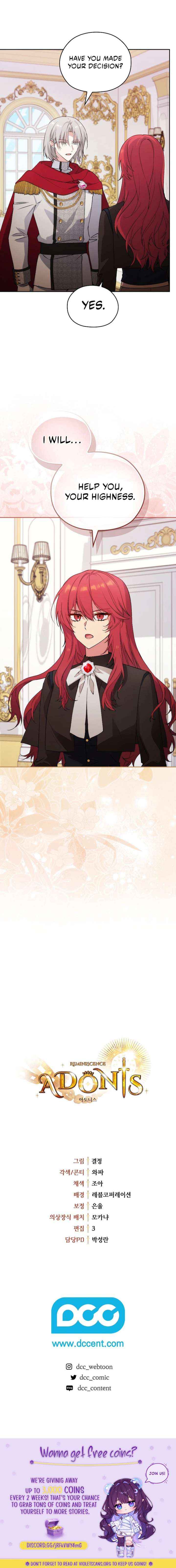 Reminiscence Adonis Chapter 290 page 21 - 