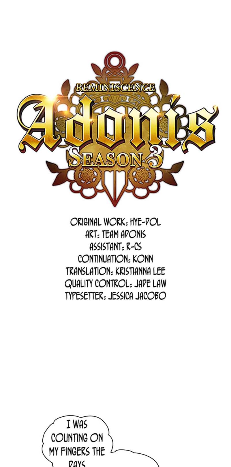 Reminiscence Adonis Chapter 55 page 1 - 