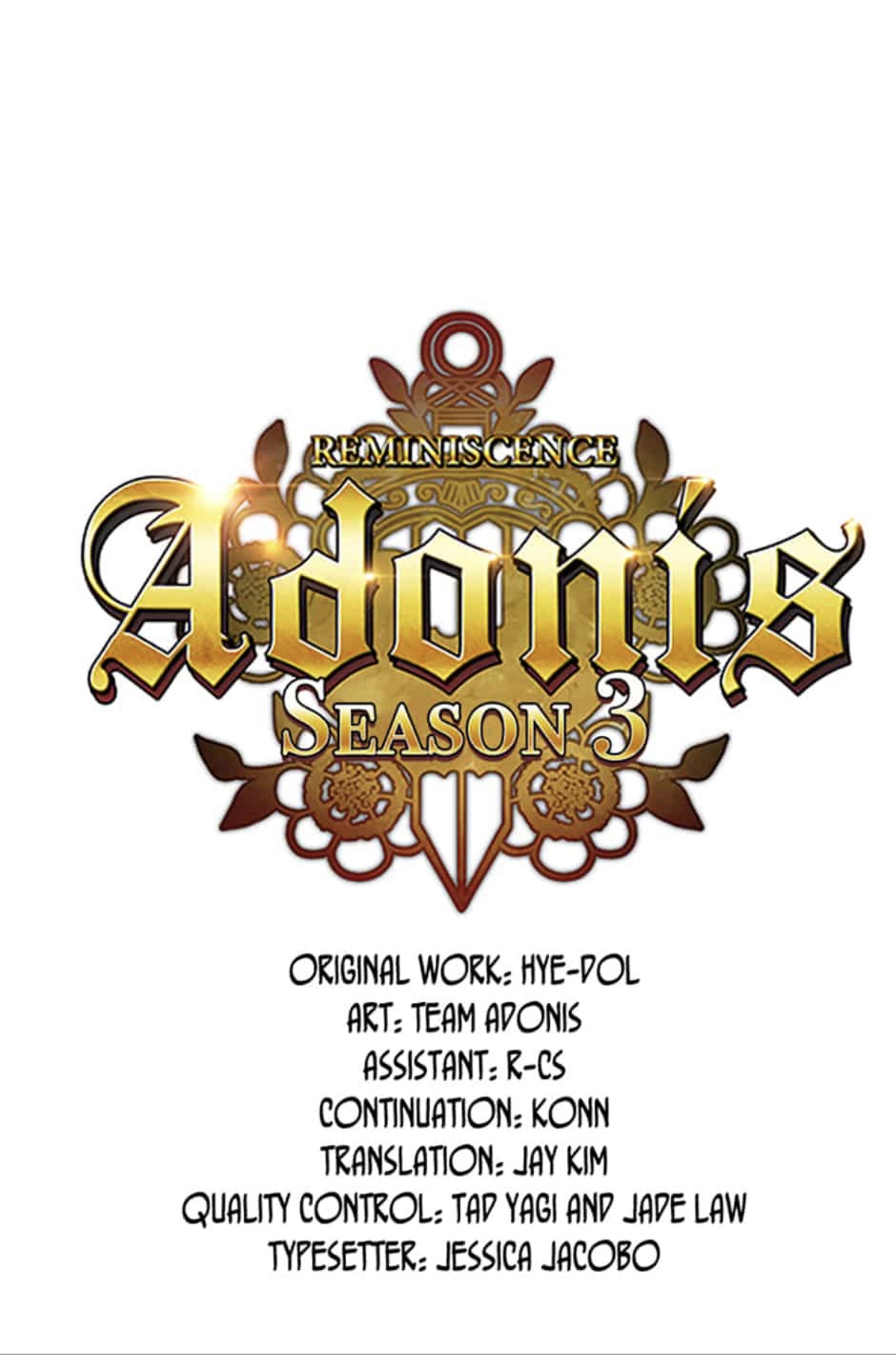 Reminiscence Adonis Chapter 60 page 1 - 