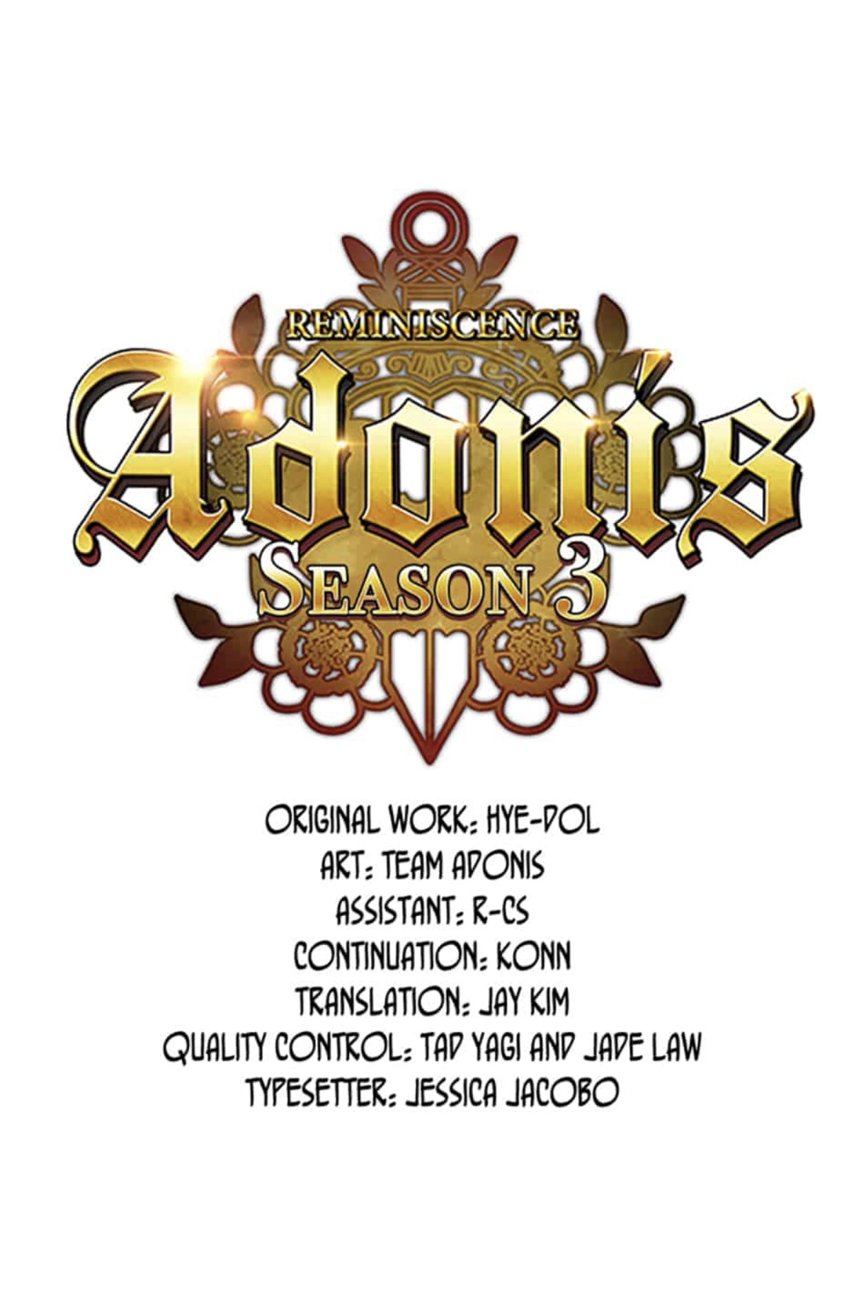 Reminiscence Adonis Chapter 61 page 1 - 