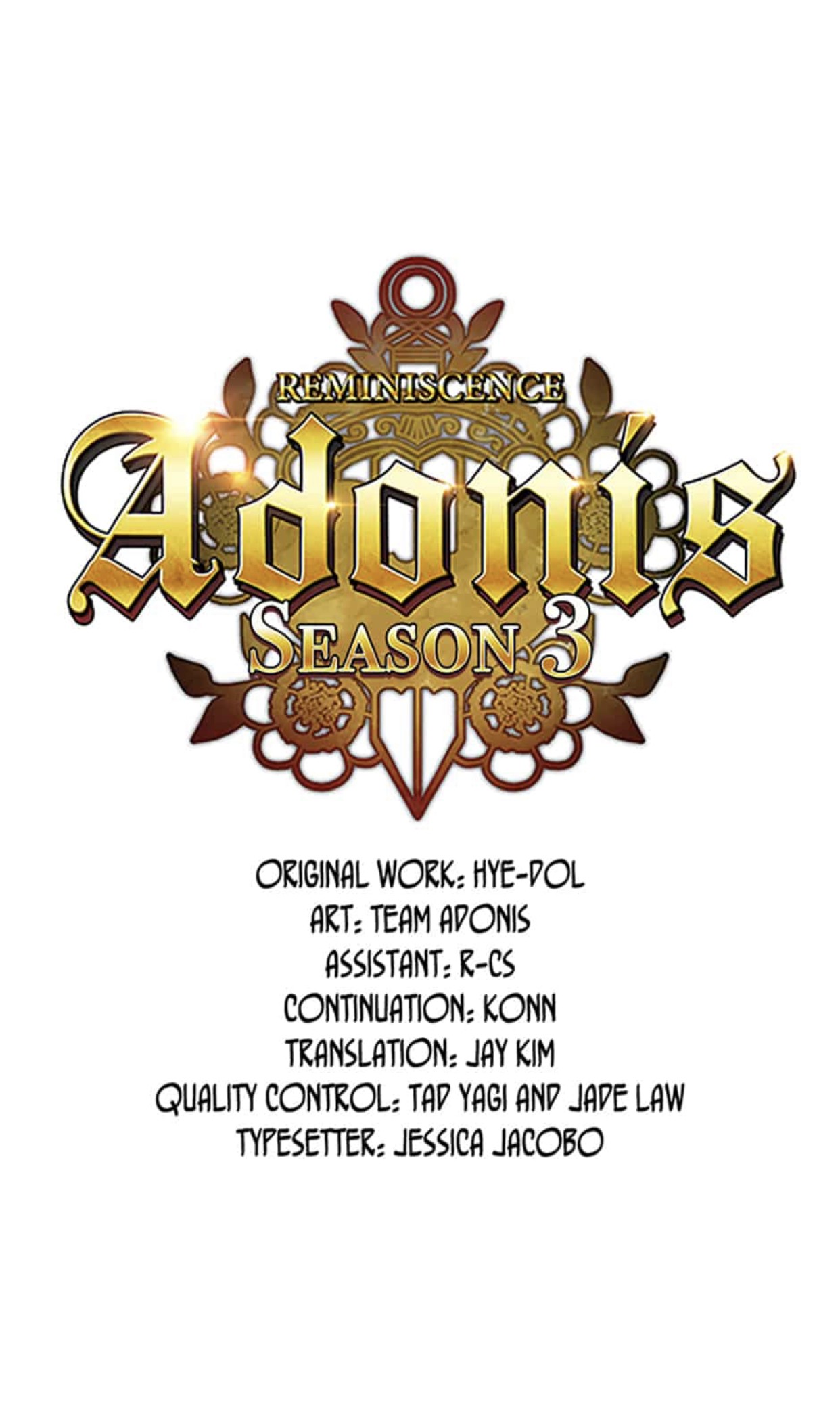 Reminiscence Adonis Chapter 62 page 1 - 