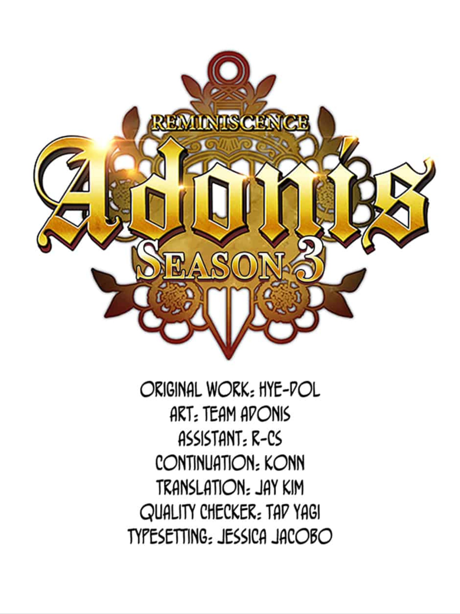Reminiscence Adonis Chapter 89 page 1 - 