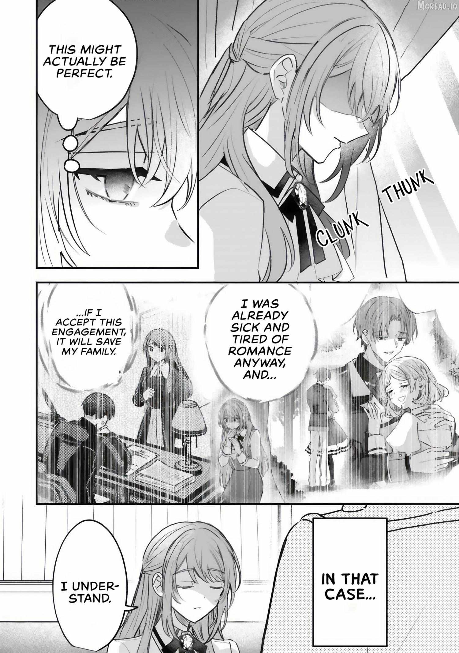 Renai Fushinna Reijou wa Reikoku Kishi-sama no Dekiai ni Kizukanai Chapter 2.1 page 14 - 