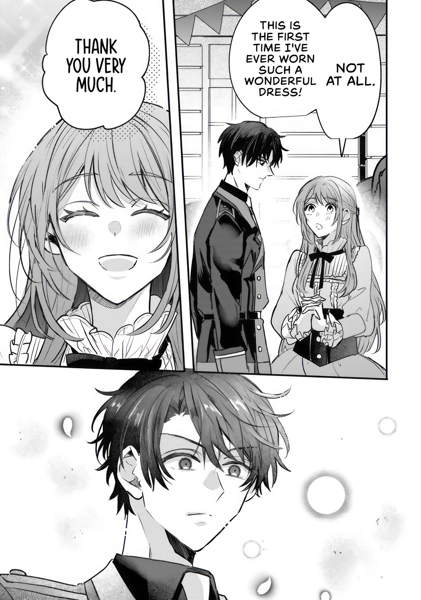 Renai Fushinna Reijou wa Reikoku Kishi-sama no Dekiai ni Kizukanai Chapter 2.2 page 5 - 