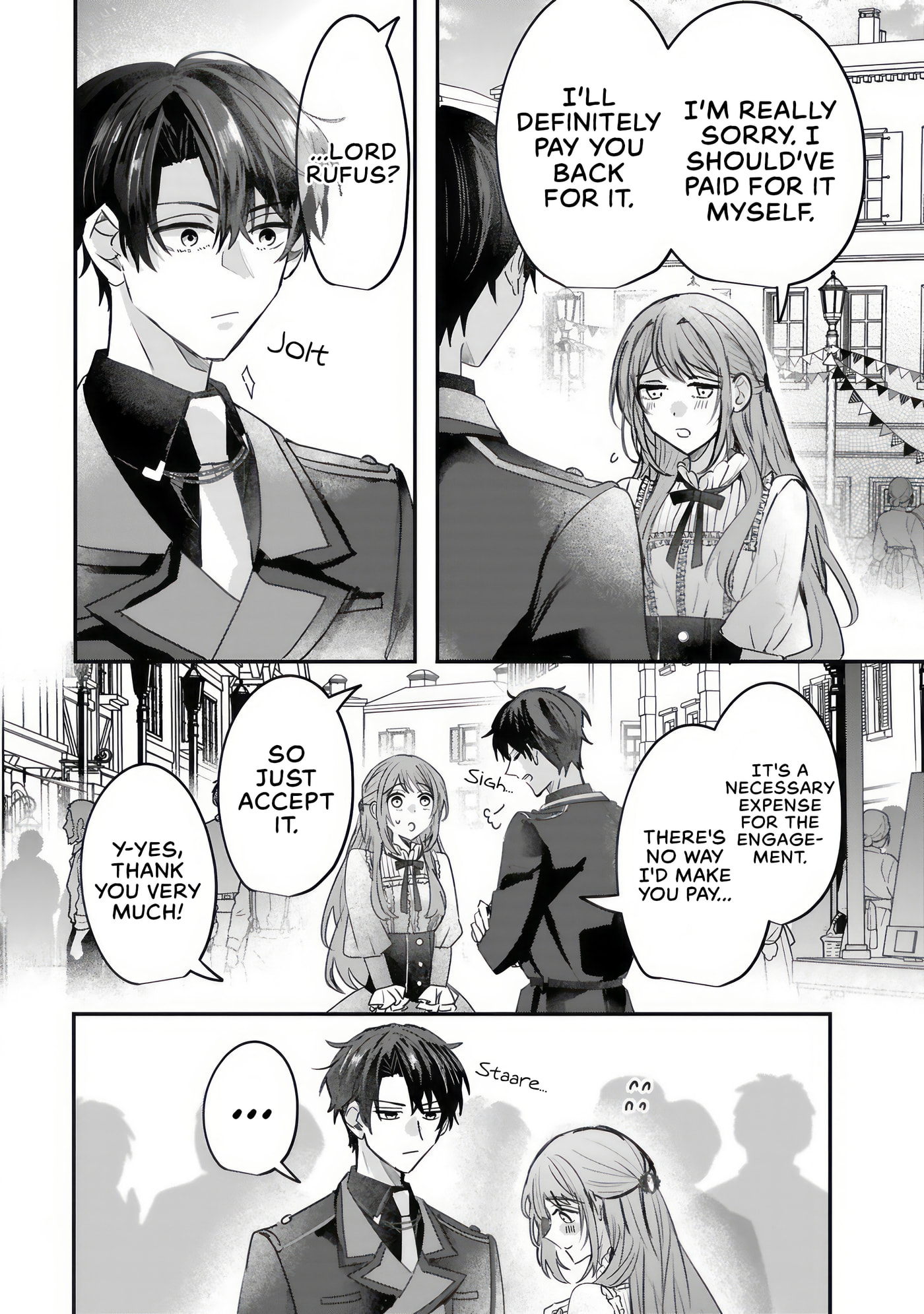 Renai Fushinna Reijou wa Reikoku Kishi-sama no Dekiai ni Kizukanai Chapter 2.2 page 6 - 
