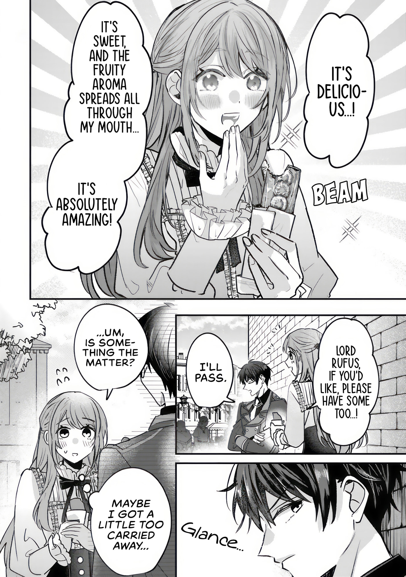 Renai Fushinna Reijou wa Reikoku Kishi-sama no Dekiai ni Kizukanai Chapter 2.2 page 10 - 