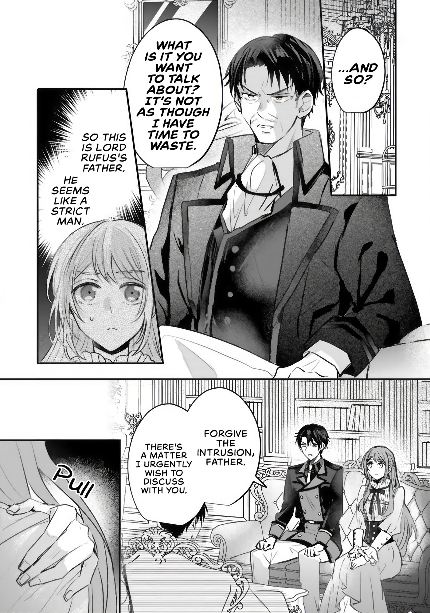 Renai Fushinna Reijou wa Reikoku Kishi-sama no Dekiai ni Kizukanai Chapter 3.1 page 5 - 