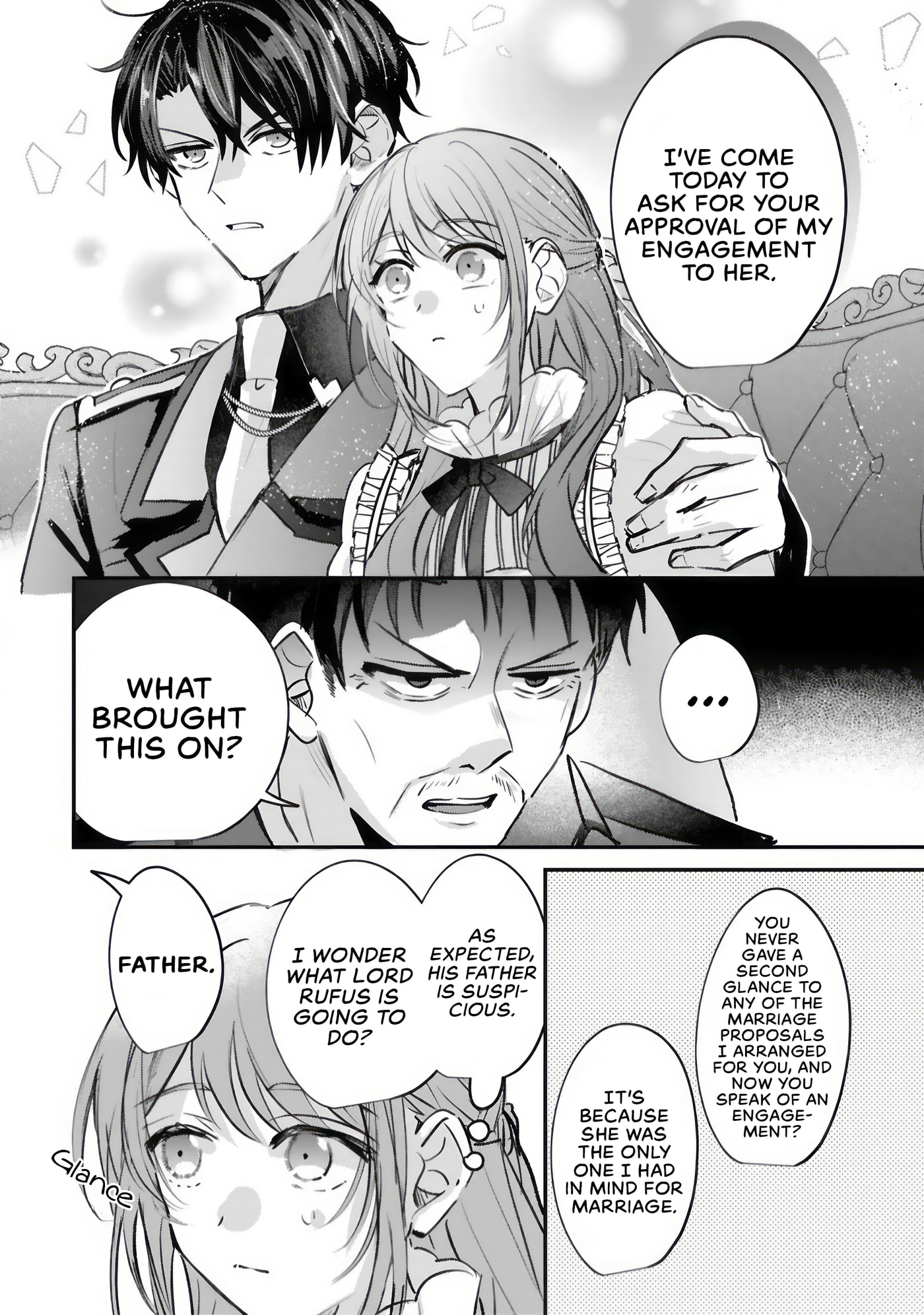 Renai Fushinna Reijou wa Reikoku Kishi-sama no Dekiai ni Kizukanai Chapter 3.1 page 6 - 