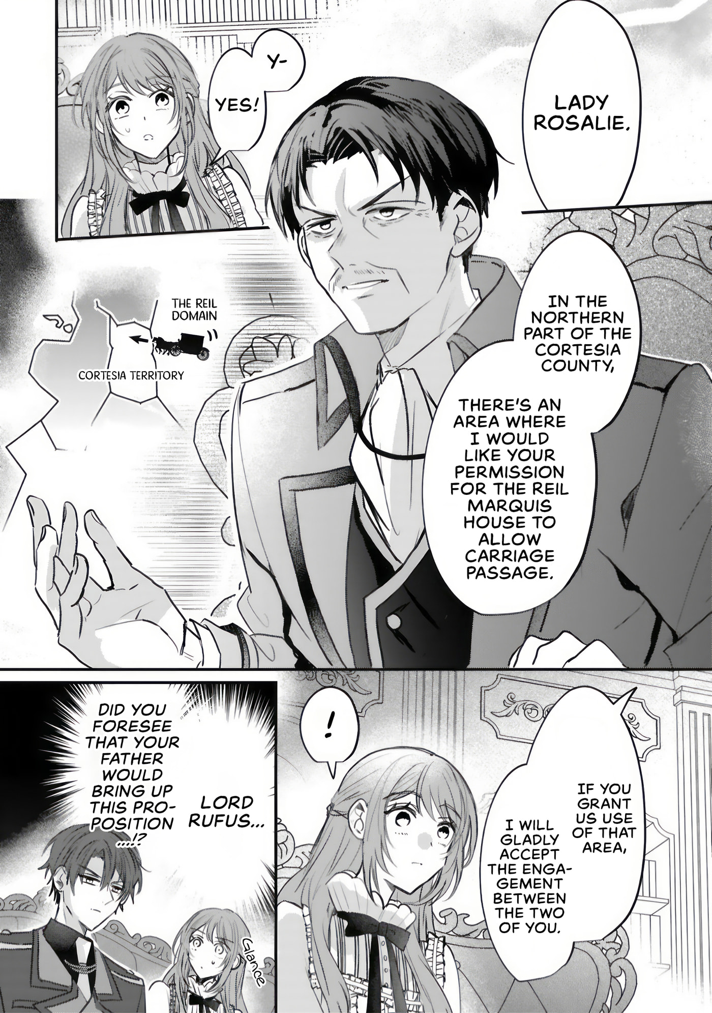 Renai Fushinna Reijou wa Reikoku Kishi-sama no Dekiai ni Kizukanai Chapter 3.1 page 8 - 