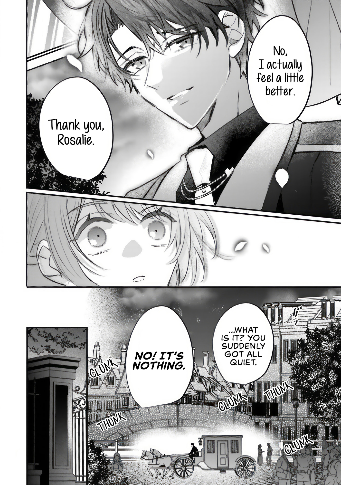 Renai Fushinna Reijou wa Reikoku Kishi-sama no Dekiai ni Kizukanai Chapter 3.2 page 12 - 