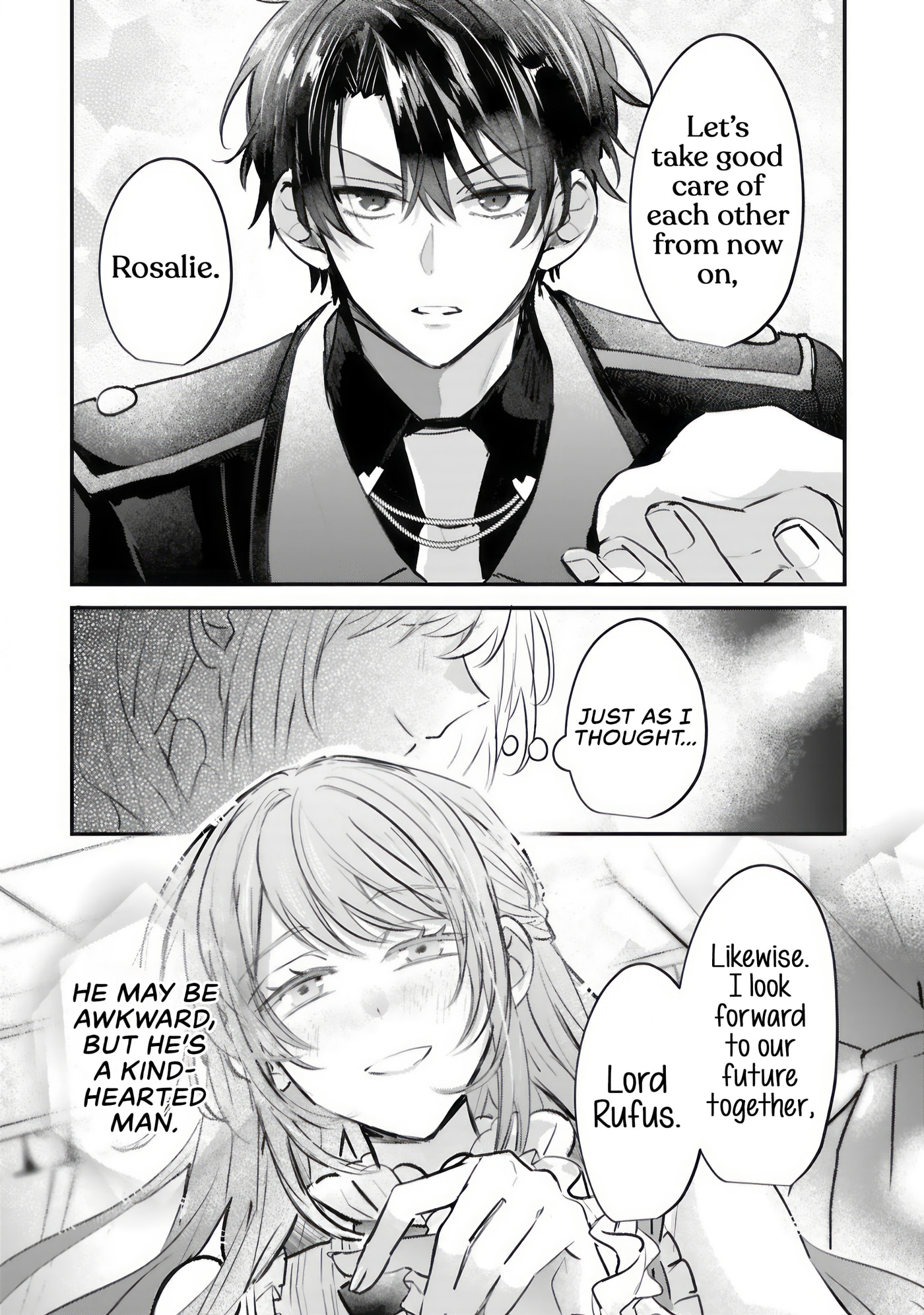 Renai Fushinna Reijou wa Reikoku Kishi-sama no Dekiai ni Kizukanai Chapter 3.2 page 14 - 