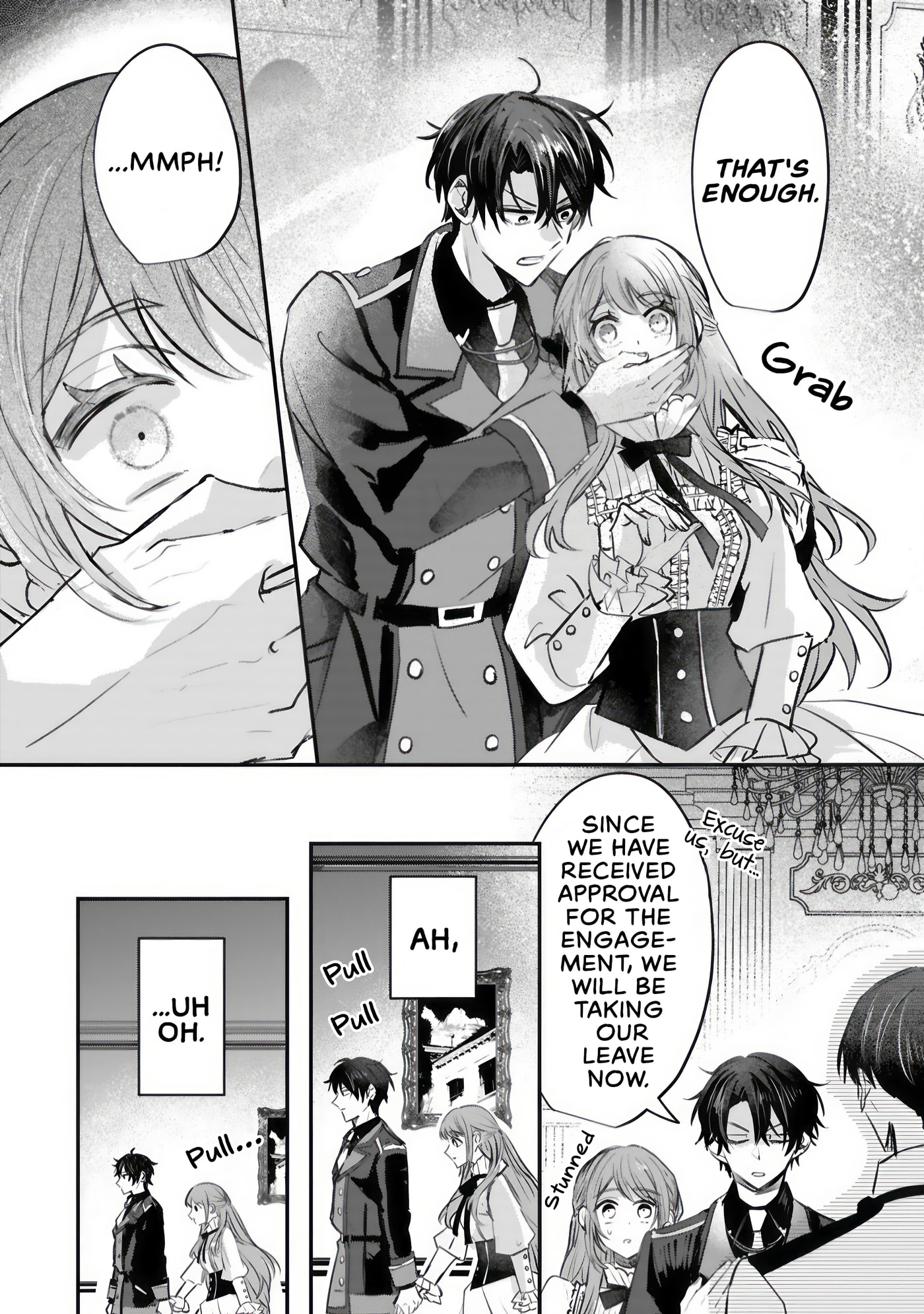 Renai Fushinna Reijou wa Reikoku Kishi-sama no Dekiai ni Kizukanai Chapter 3.2 page 9 - 