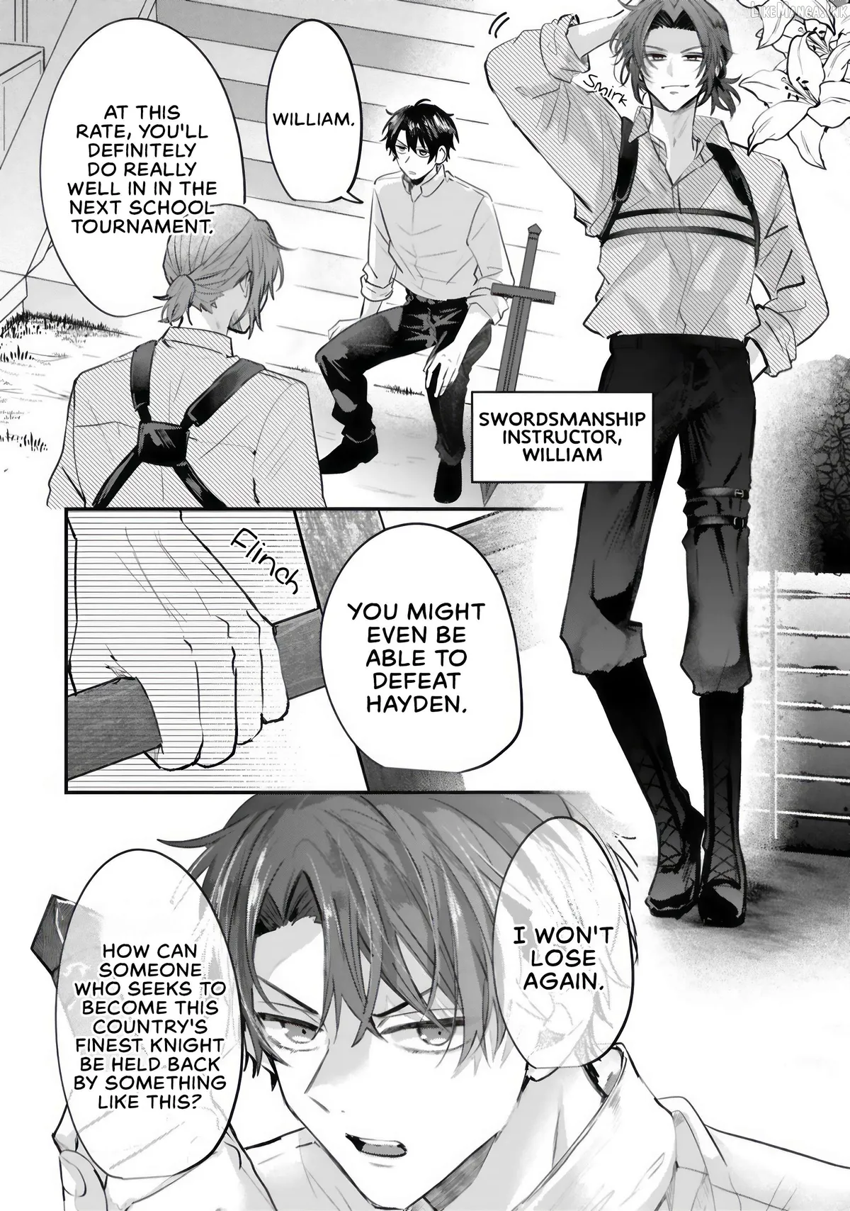 Renai Fushinna Reijou wa Reikoku Kishi-sama no Dekiai ni Kizukanai Chapter 4.1 page 14 - 