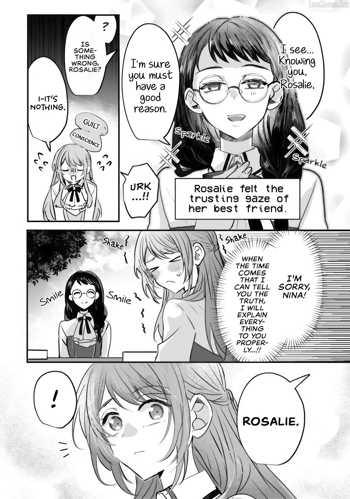 Renai Fushinna Reijou wa Reikoku Kishi-sama no Dekiai ni Kizukanai Chapter 4.1 page 6 - 