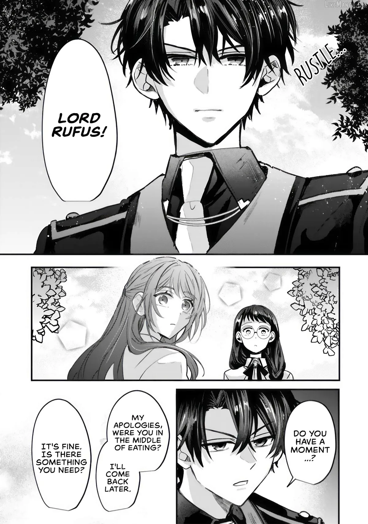 Renai Fushinna Reijou wa Reikoku Kishi-sama no Dekiai ni Kizukanai Chapter 4.1 page 7 - 