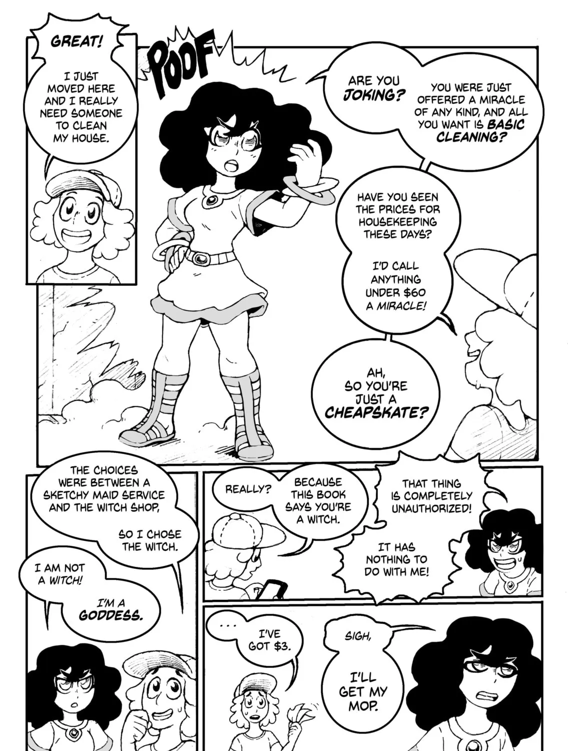 Renata Tate: Goddess for Hire Chapter 1 page 3 - 