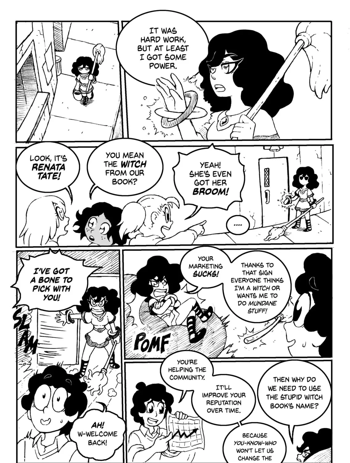 Renata Tate: Goddess for Hire Chapter 1 page 7 - 
