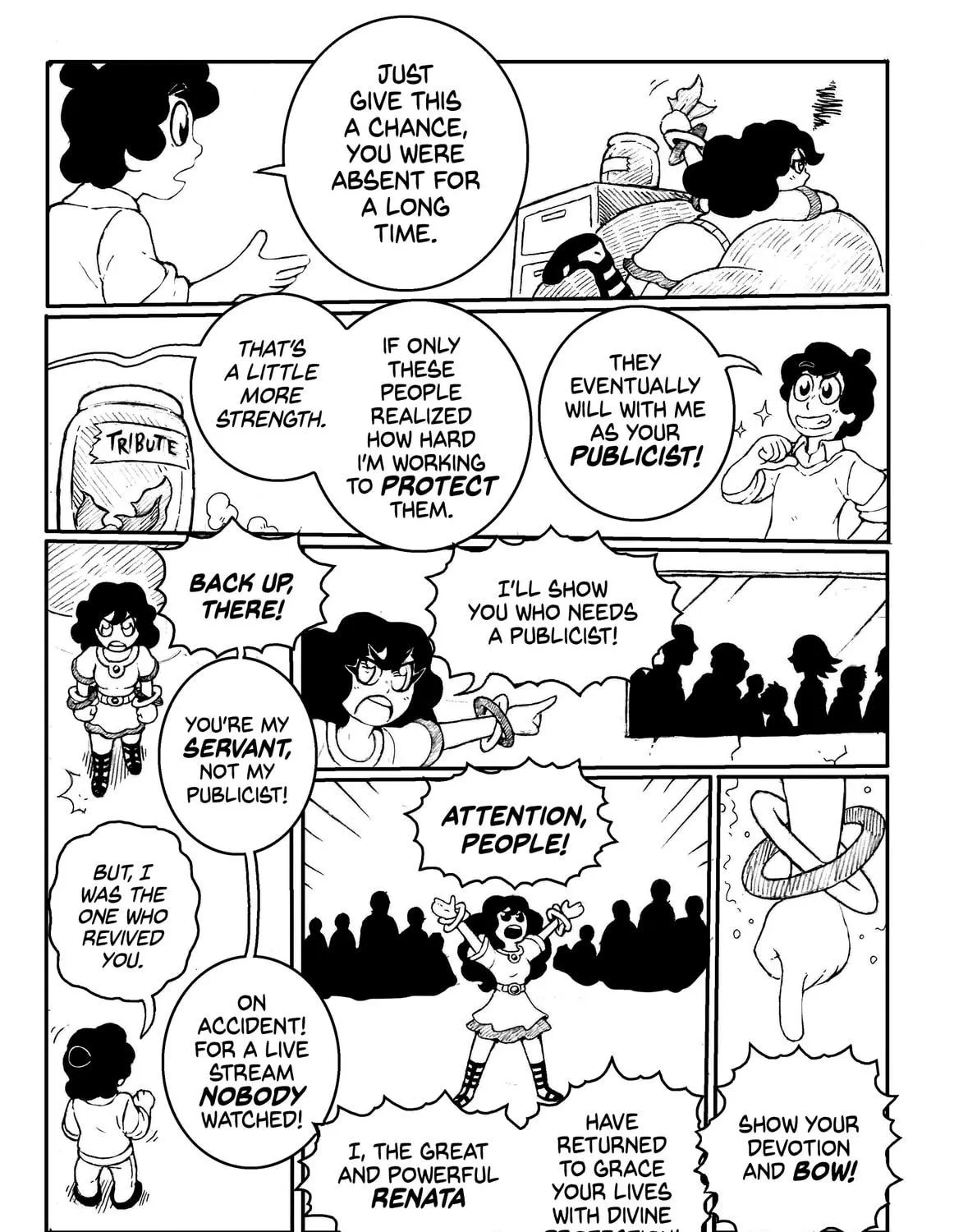 Renata Tate: Goddess for Hire Chapter 1 page 9 - 