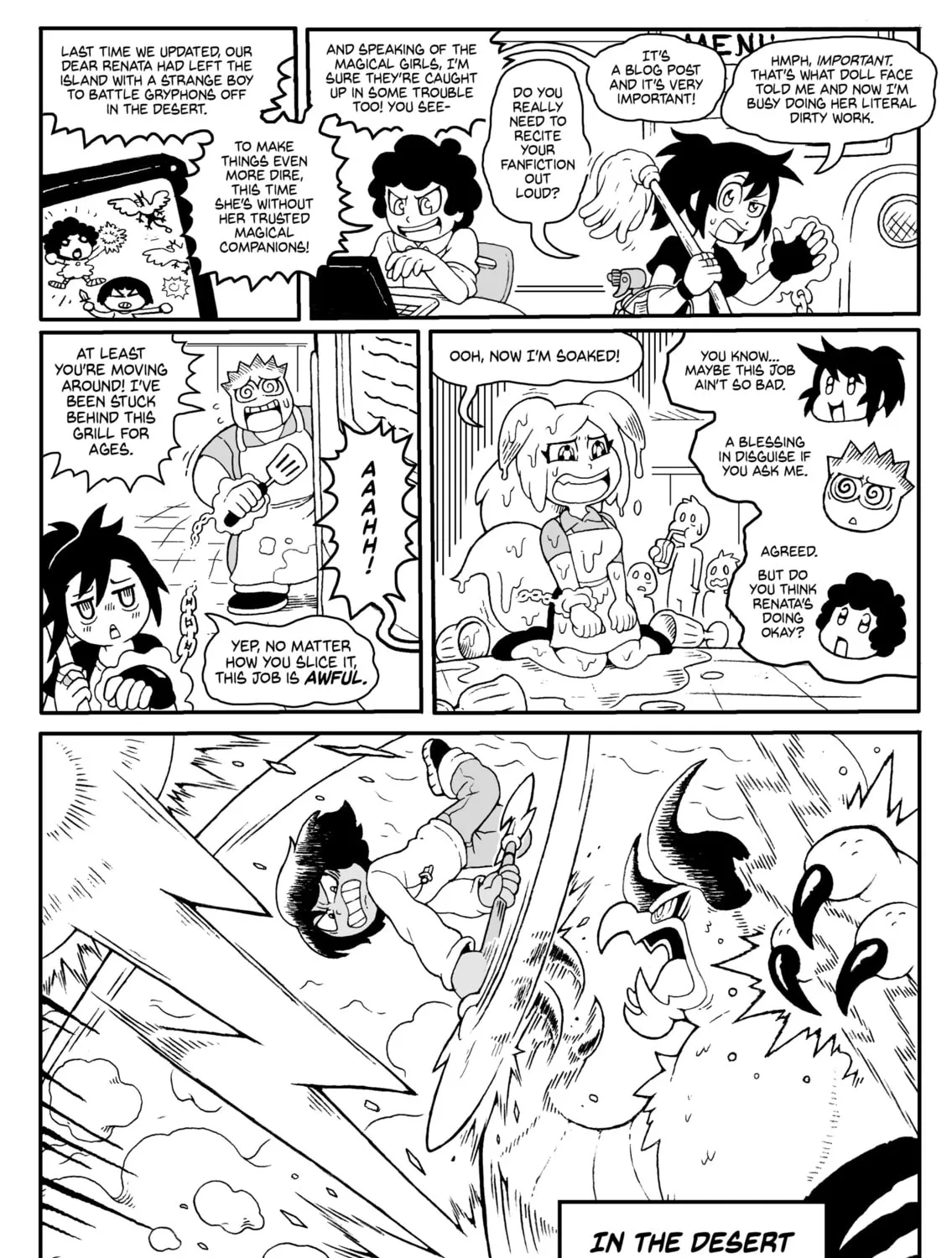 Renata Tate: Goddess for Hire Chapter 10 page 1 - 