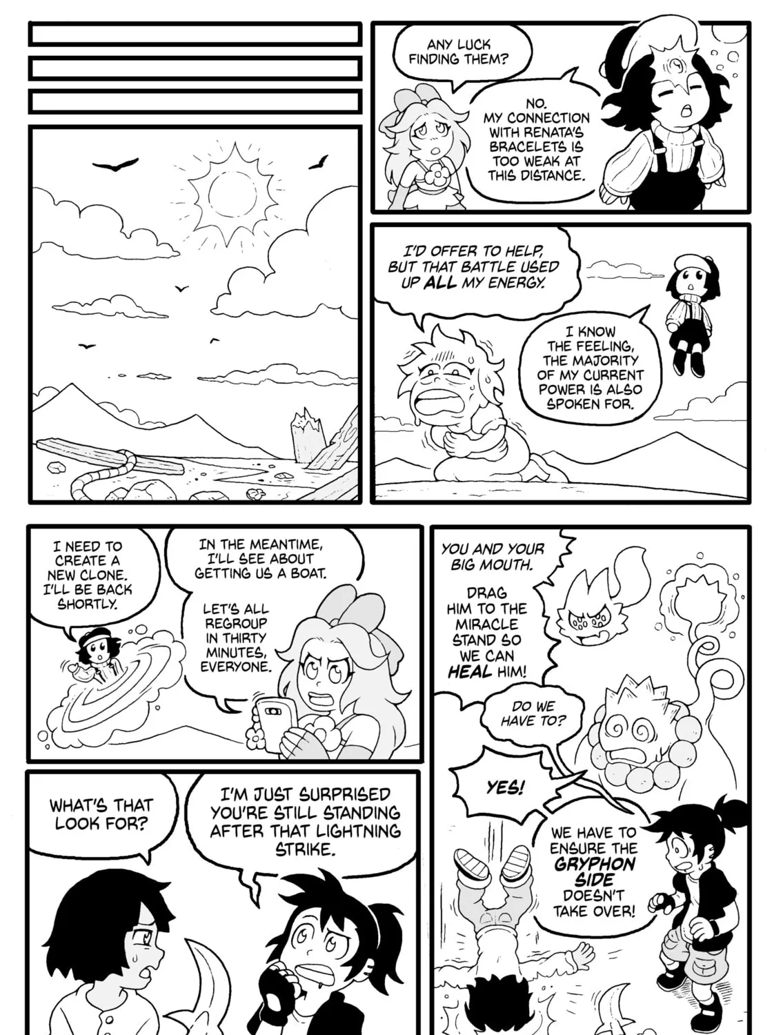 Renata Tate: Goddess for Hire Chapter 19 page 1 - 