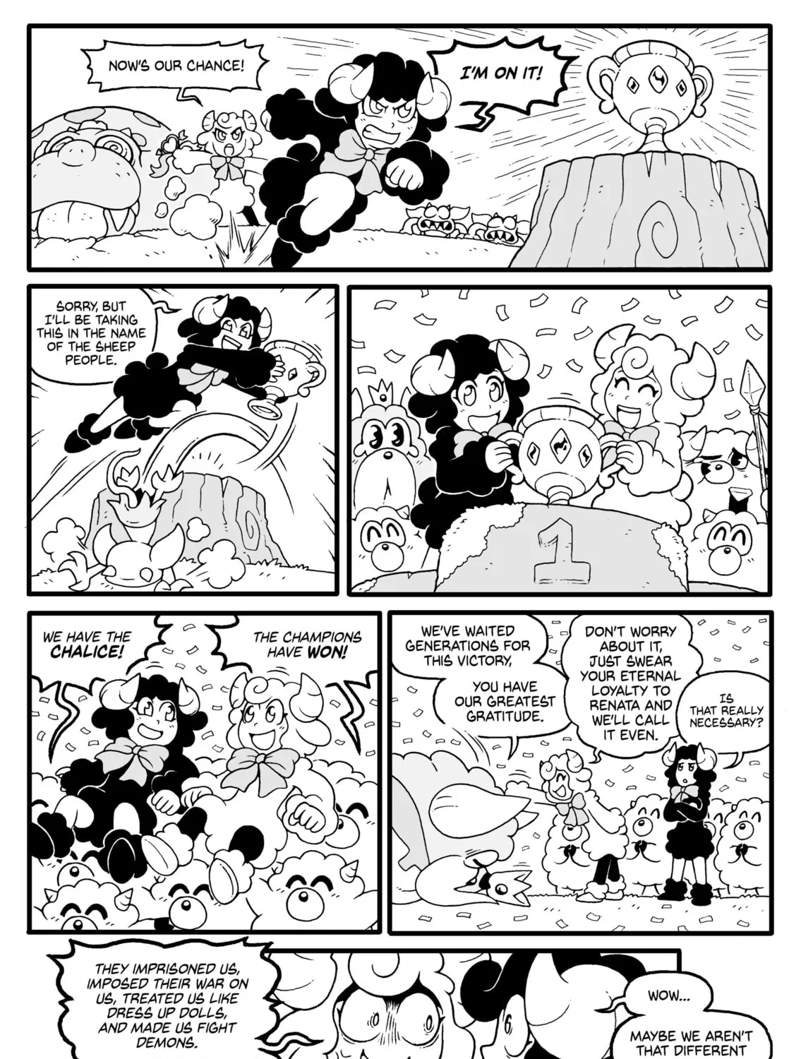 Renata Tate: Goddess for Hire Chapter 19 page 33 - 