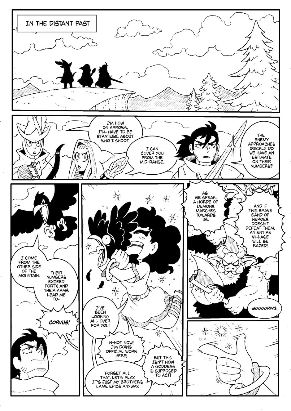 Renata Tate: Goddess for Hire Chapter 3 page 1 - 