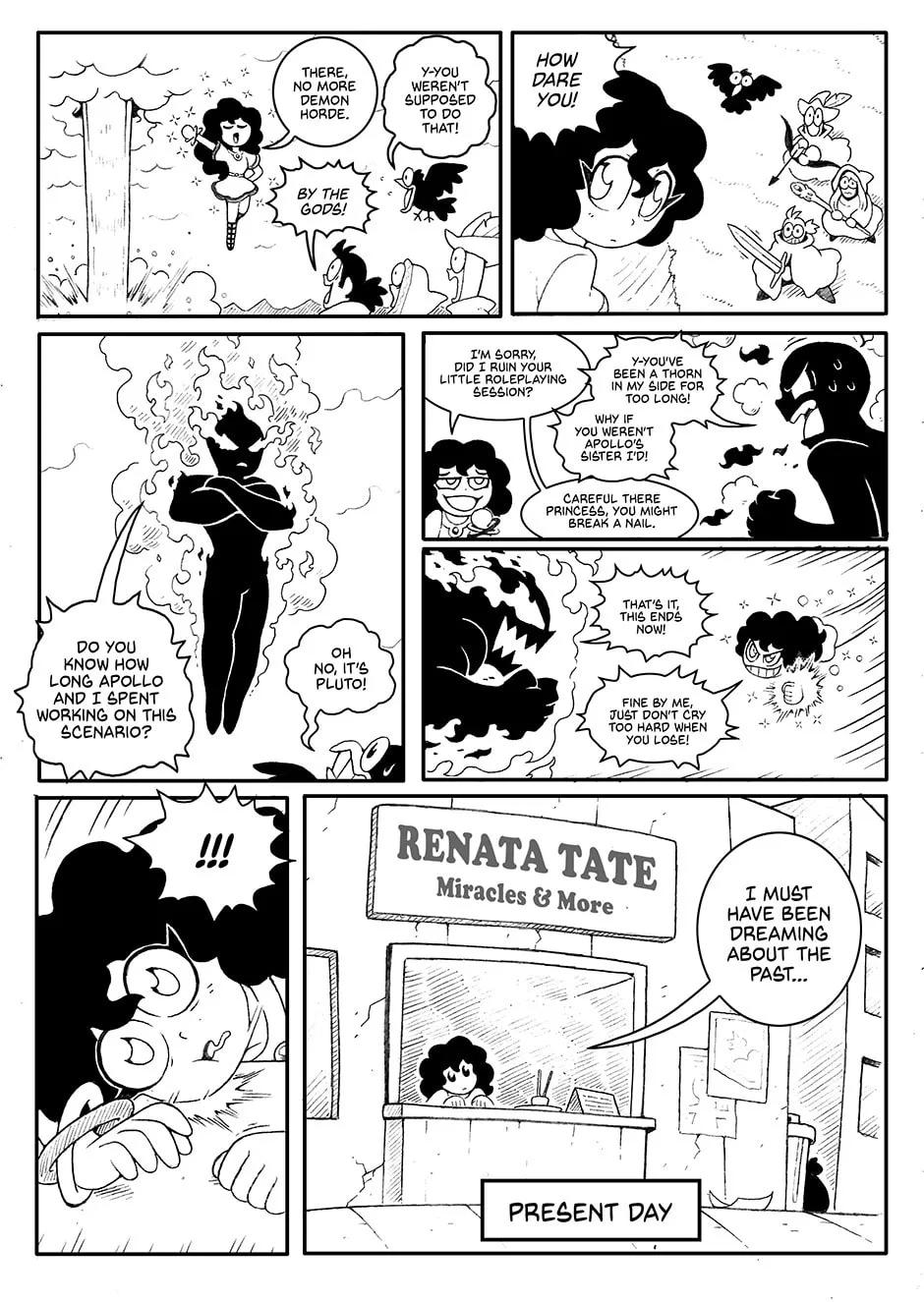 Renata Tate: Goddess for Hire Chapter 3 page 2 - 